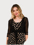 3/4 SLEEVES TIE FRONT BOLERO - T652